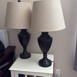 2 Night Stand Lamps