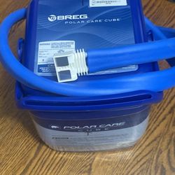 Breg Polar Care Cube Cold Therapy Unit With Pad Hosr Lid & Power Adapter Tested Works Great
