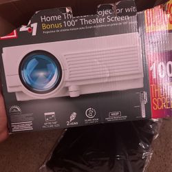 Projecter With Screen