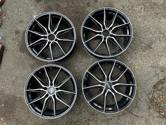 18” PRÜVEN Designs Wheels 5x120 – New TPMS – Set of 4