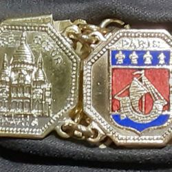 1940'S French Monuments Bracelet (Very  Nice)