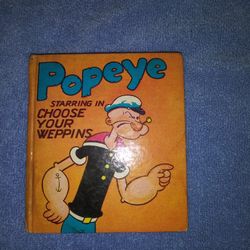 1930s Popeye Book