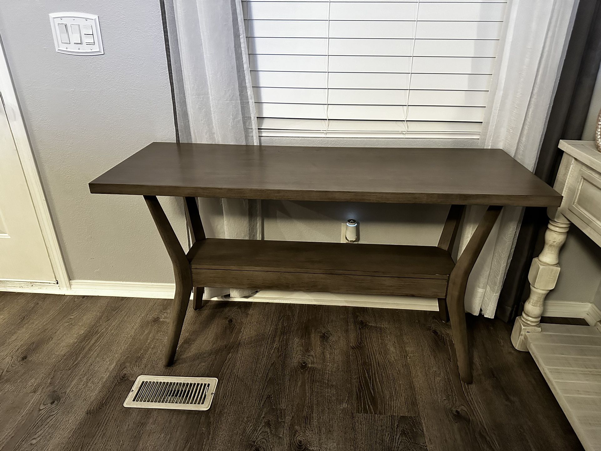 SOLID WOOD ENTRYWAY TABLE 