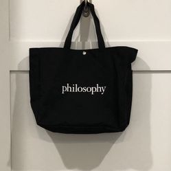Philosophy Canvas Tote
