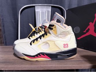 Off-White x Jordan 5 - Size 12.5