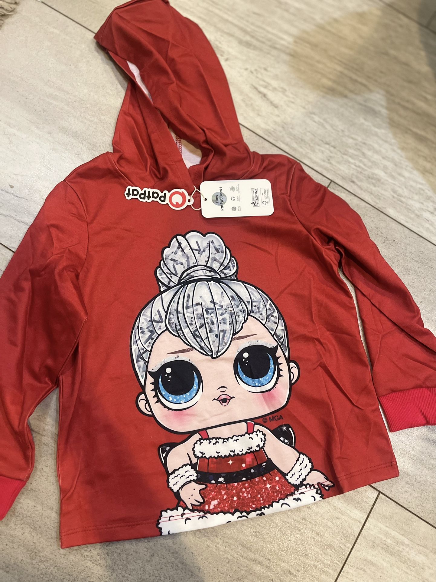 L.O.L. Surprise! Girls Clothes Hoodie and Pant Long Sleeve Sweatshirt Leggings Girls Outfits Sets 2Pcs