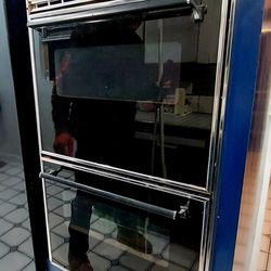 24" GAS double oven