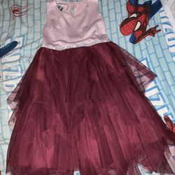 Girls Elegant Christmas Dress