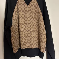 Coach Pull Over Sweatshirt Small