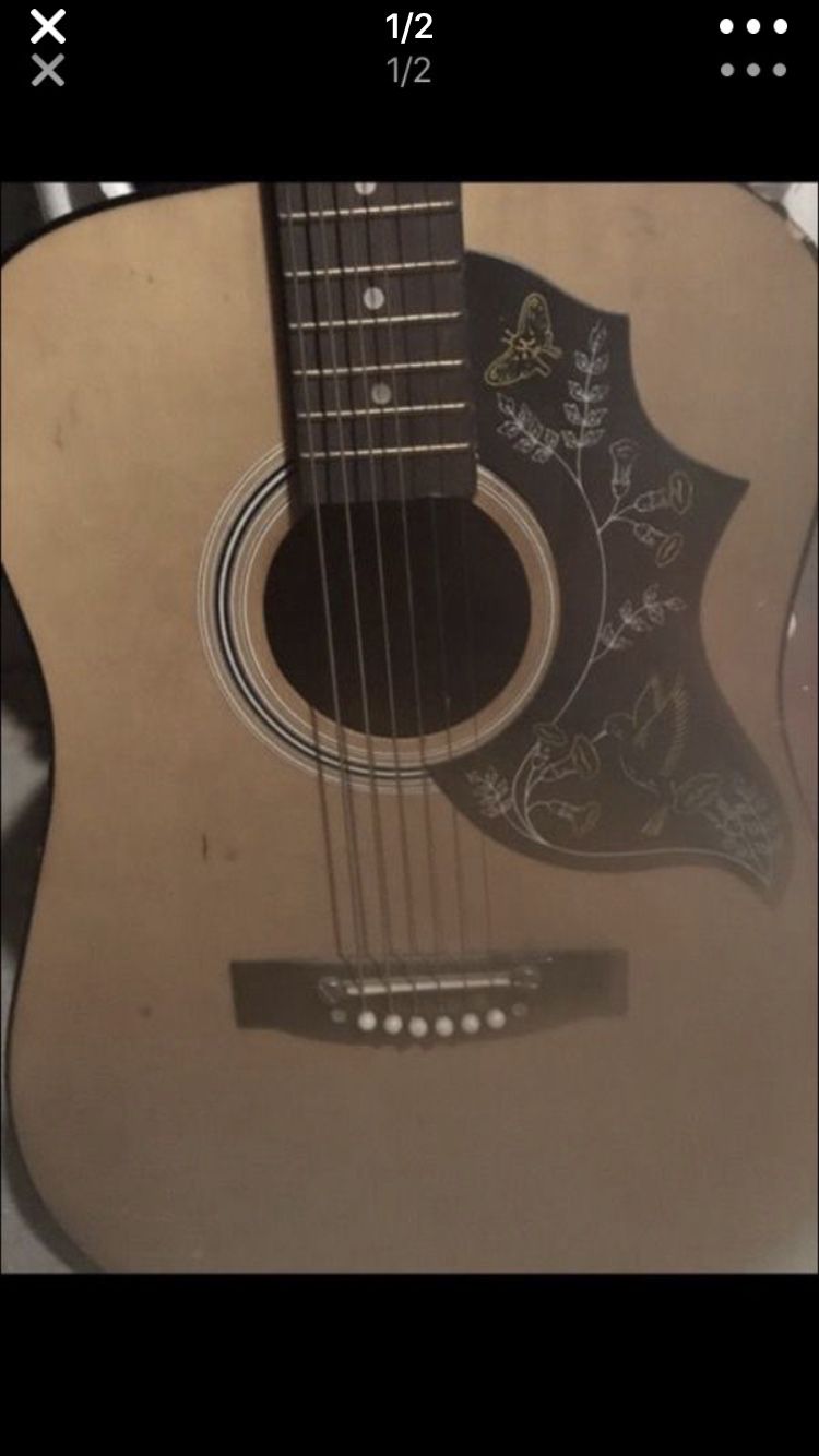 1970’s Japanese made Hummingbird guitar