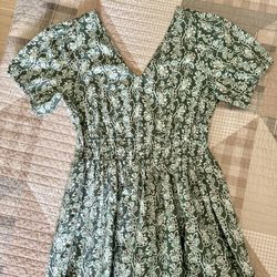 J Crew matching dress + child’s shirt, and shawl