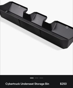 Cybertruck Underseat Storage Bin