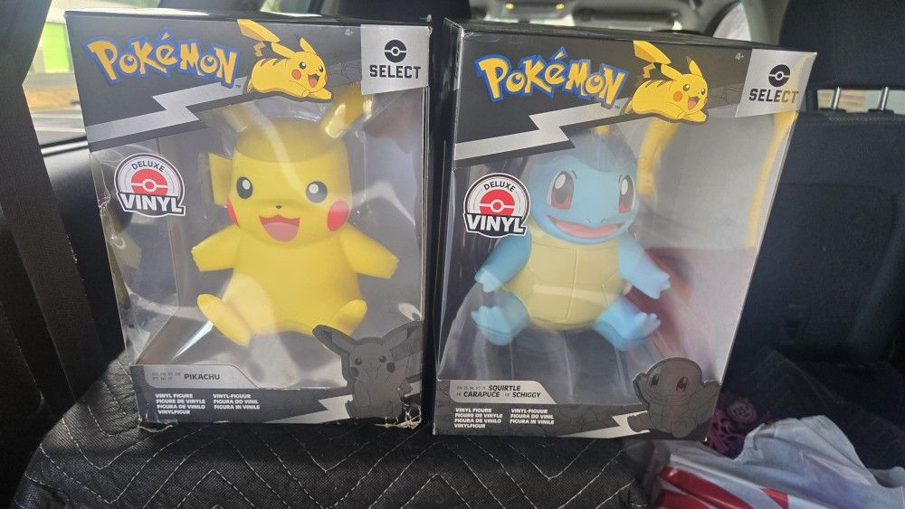 Pokemon Figures Set Of 2 New***