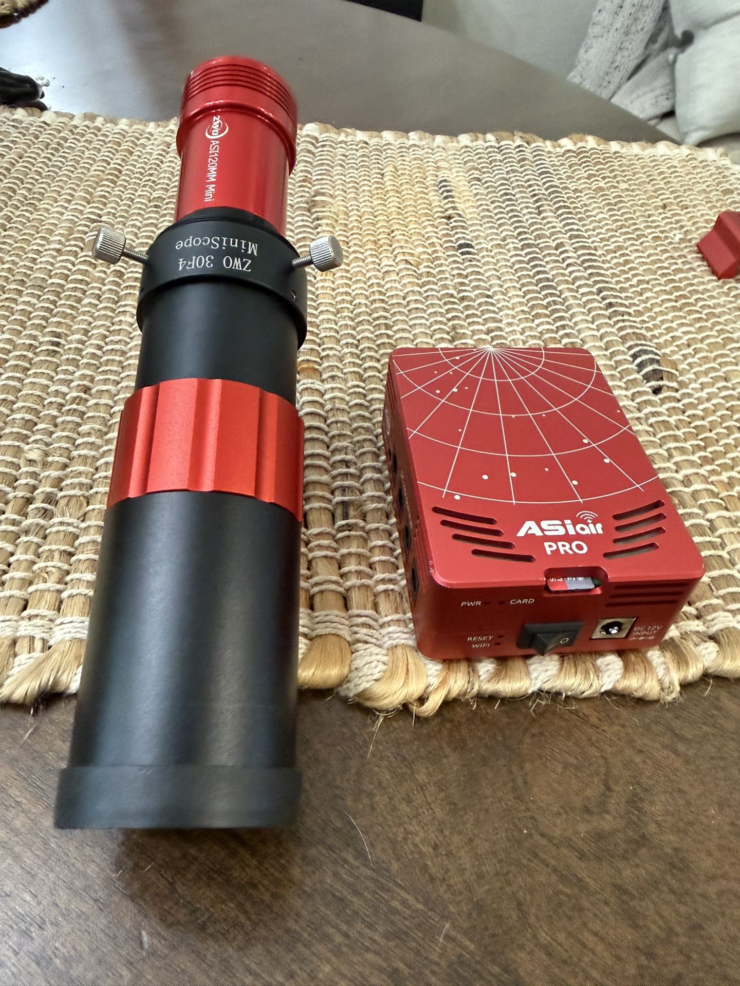 ZWO ASIAIR-Pro Wi-Fi Camera Controller Kit with ASI120MM-Mini Camera & 30mm f/4