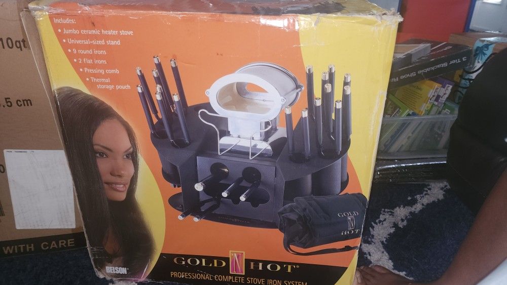 Professional Ceramic Iron Set