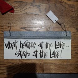 Decorative Metal Wall Art For Lake