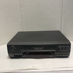 JVC HR-A55U Stereo Hi-Fi VCR VHS Player 4 Head ProCision Tested Works No remote