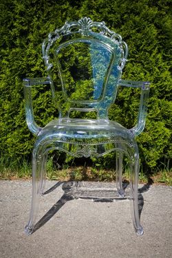 Acrylic Ghost Arm Chair 1 Left