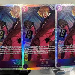 One Piece Cards Sanji 