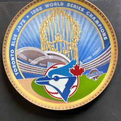 1992 Toronto Blue Jays World Series Plate