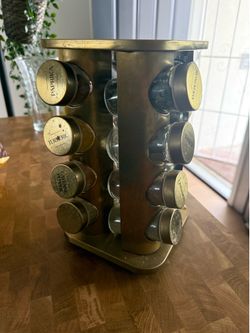 Spices rotation jar
