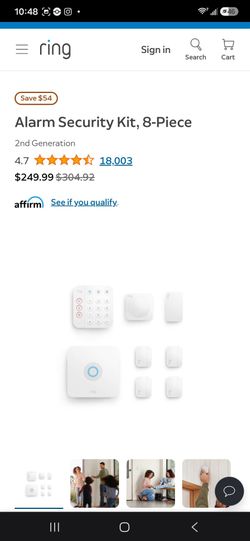Ring alarm system 8 piece