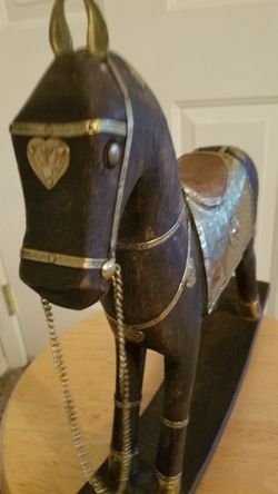 Wood horse