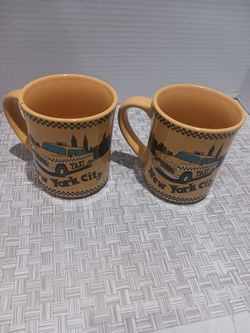 New York City Taxi Cab Coffee Mug Cup 