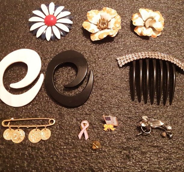 Vintage Pins and Brooches Lot