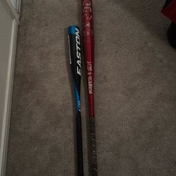 2 used bats
