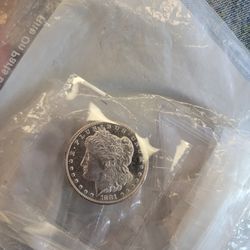 1881-S Morgan Silver Dollar SUPERB FROSTY DMPL