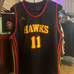 Trae Young Hawks Jersey