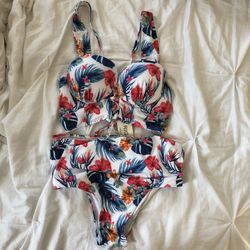 New floral swim suit