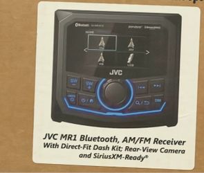 Stereo JVC MARINE con Bluetooth y radio am fm usb para Tu RZR CAN AM  SXS UTV