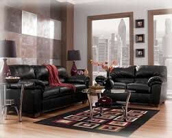 Brand New Black leather Couch and Loveseat