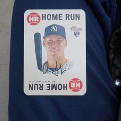 (MINT) Topps heritage Aaron Judge Rookie Card! 