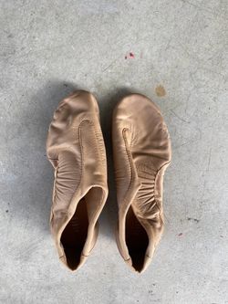 Bloch Tan Leather Jazz Dance Shoes