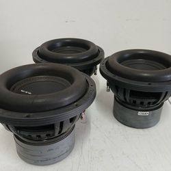 3 - 8" Subwoofers No Box 