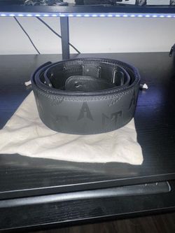 Alucinico x CT black guitar strap