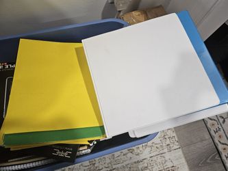 Great condition, barely used file folders, binders, accordion files, etc. 