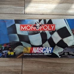 NASCAR Monopoly Official Collector's Edition Board Game~1997