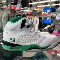 Women’s Air Jordan 5 Retro Lucky Green