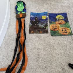 Halloween Windsock /2-outdoor Hangs