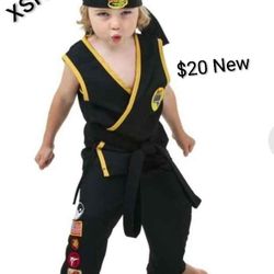 New Cobra Kai Child Halloween Costume 5/6