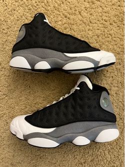 Size 10.5 (Pre owned, no box) - Air Jordan 13 retro black flint