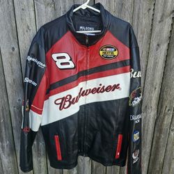 DALE EARNHARDT JR. XL 100% LEATHER JACKET