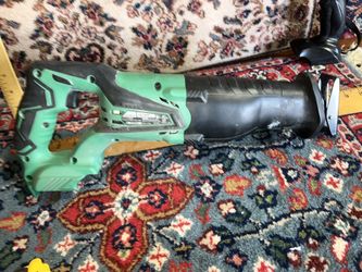 Hitachi CR18DGL 18V Cordless Reciprocating Saw for Sale in Whittier CA OfferUp