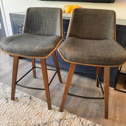 Two Wayfair Counter Top Stools