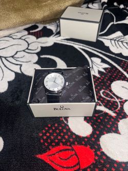 classic Bulova 96A28 quartz watch