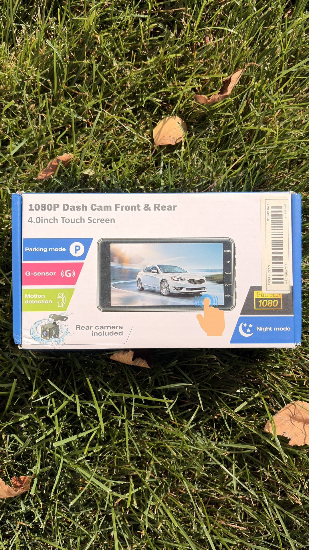 1080p Dash Cam Front & Rear